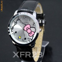 Ceas Hello Kitty CLASIC | NEGRU | - CADOU !!! foto
