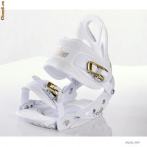 Legaturi snowboard Raven s300 White/Gold S/M NOI foto