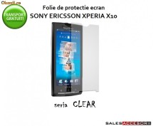 2X FOLIE ECRAN SONY ERICSSON XPERIA X10 - TRANSPORT GRATUIT! foto