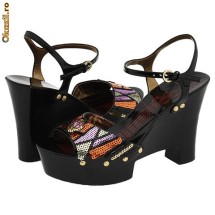 *** PROMOTIE Sandale cu Platforma CARLOS SANTANA, Dama / Femei, PIELE, 100% AUTENTIC, Harem, Reducere de la 259 RON *** foto