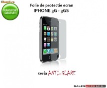 2X FOLIE ANTIGLARE ECRAN IPHONE 3G 3GS - TRANSPORT GRATUIT! foto
