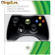 XBOX 360 Wireless Controller Black (sigilat) transport inclus foto