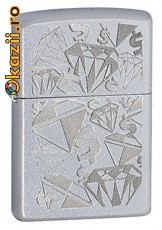 Zippo - Diamonds and Dollars 24882 - Sigilata foto