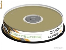 DVD OMEGA LIGHTSCRIBE 16X CAKE BOX 10 foto