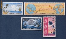 1213.SERIE TIMBRE NESTAMPILATE - SAMOA SI SISIFO - 4 VAL. foto
