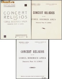3 programe de concert ale Corului Bisericii Amza foto