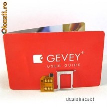 Gevey SIM Ultra Automat legal Upgradabil - Decodare orice iPhone 4 inclusiv 4.3.5 foto