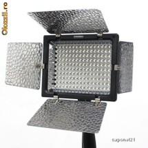 Lampa foto-video YN-160 cu 160 LED-uri si voleti foto