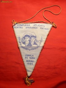 Fanion UTC -Pregatire Militara 1985 foto