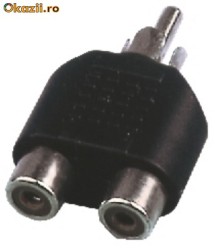 Adapter RCA-RCA Monacor NTA-104 foto