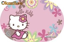 Napron 29x44cm HELLO KITTY BAMBOO foto