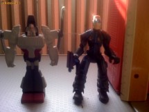 colectie mc donalds transformers si figurina soldat marvel foto