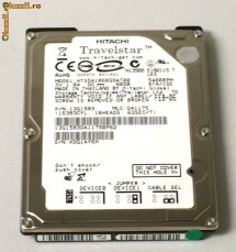 Vand Hard disk laptop Hitachi Travelstar 80gb IDE ATA PATA 2.5 5 zile de functionare foto