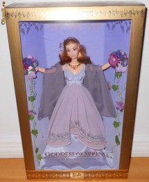 Goddess Of Spring Barbie 2000 - papusa de colectie exceptionala, 17000ex! foto