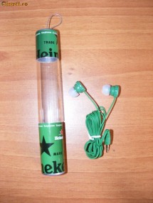 Vand casti stereo HEINEKEN foto