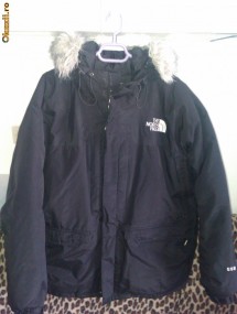 SUPER OCAZIE!!! VAND GEACA THE NORTH FACE CU PUF DE GASCA MARIMEA XL foto