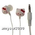 CASTI HELLO KITTY ROZ SI ALBE foto