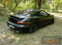 hyundai coupe negru mat foto