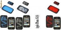Cel mai bun PRET - Husa din silicon, diferite culori, motiv DRAGON - compatibila cu Apple iPhone 3G si 3GS foto