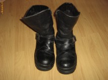 Cizme bocanci (ghete) piele/moto Bontimes foto