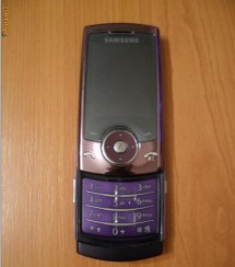 Vand Samsung U600 purple foto