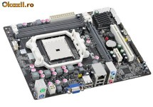 PLACA DE BAZA ECS SOCKET FM1 . NOUA . CUTIE . SIGILATA . PRET IMBATABIL foto