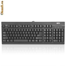 Tastatura RPC PHKB-U660RO-AC01A USB Neagra foto