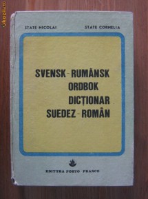 State Nicolai / State Cornelia - Dictionar Suedez - Roman foto