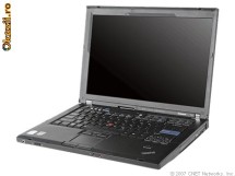 vand LENOVO T61i IN STARE IMPECABILA(CORE2DUO T7300;3GB RAM;100GB HDD) foto