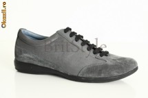 Pantofi Condor din piele naturala - T3 Gri [Cod: CPPN28] foto
