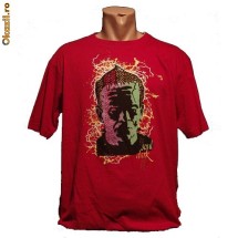 Tricou Soul Dark Rosu Barbati foto