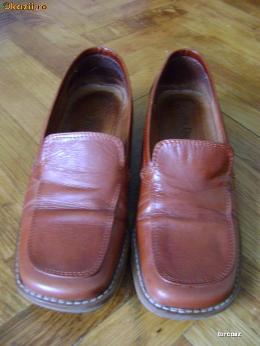 PANTOFI PIELE MARO foto mare
