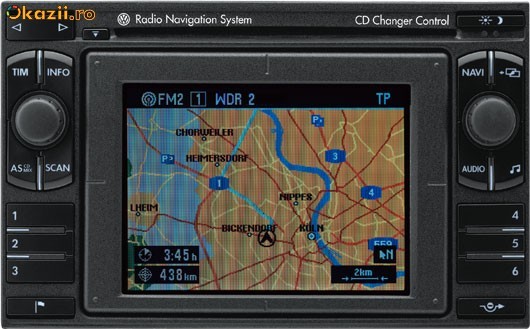cd navigatie vw harta europa foto mare