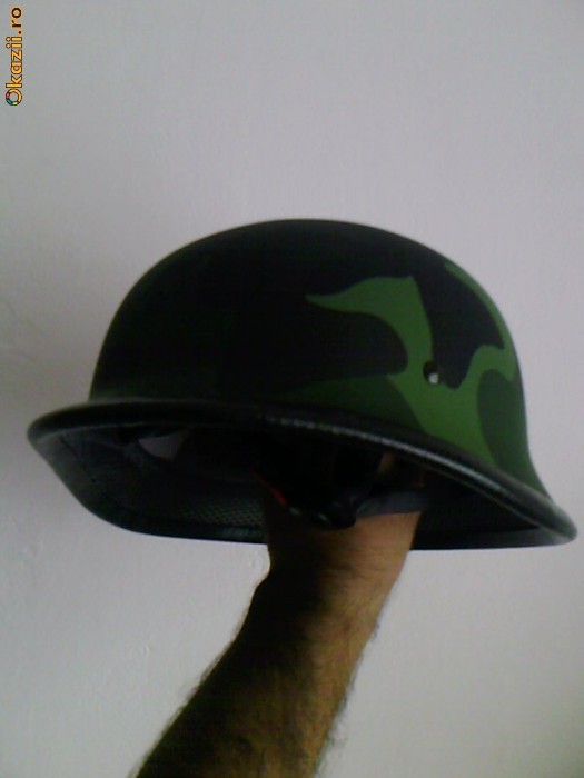 CASCA MOTO NAZY ( nazist ) NOUA!!! foto mare