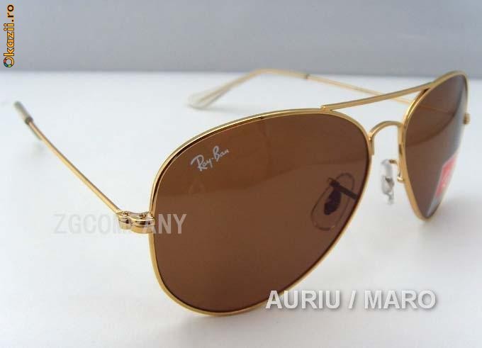 Ochelari de soare Ray Ban Aviator RB-3025 RAYBAN,din Italia ! foto mare