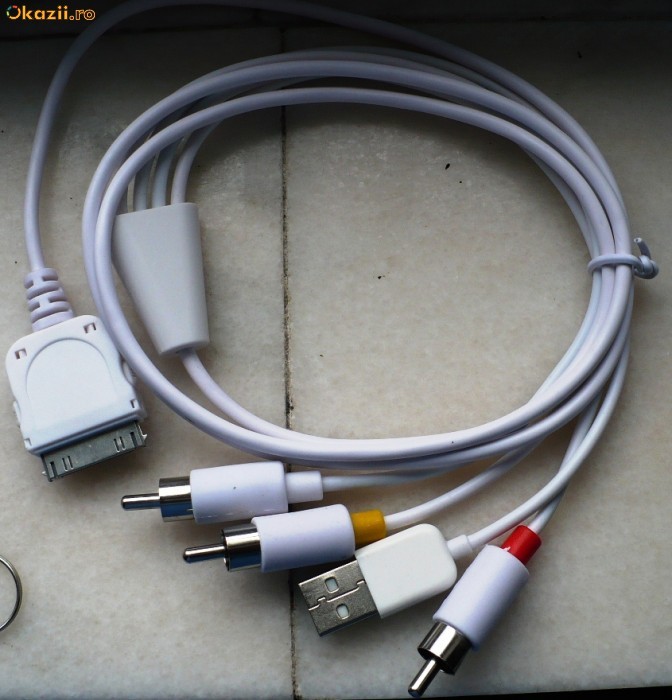 Cablu usb date + video Ipod   NOU !!!! foto mare