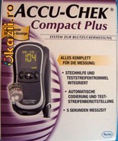 Teste, bandelete, stripuri pt ACCU CHEK COMPACT PLUS foto mare