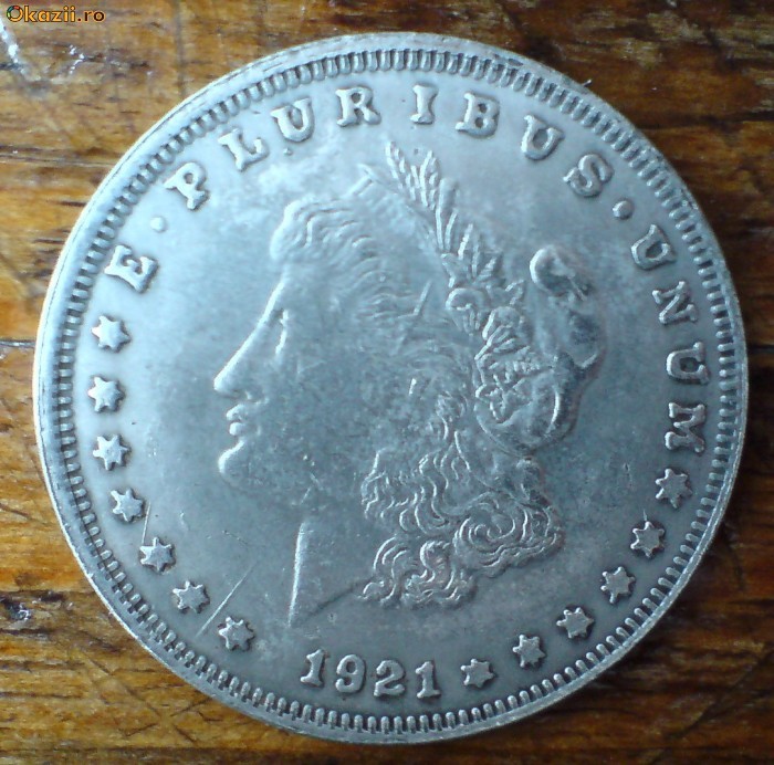 Dolar mare, 1921, 26 grame foto mare