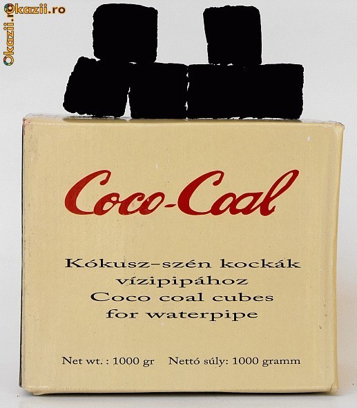 carbuni narghilea coco-coal foto mare