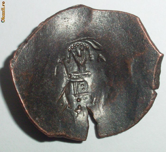 1.085 MONEDA BIZANTINA SCIFATA 4 foto mare