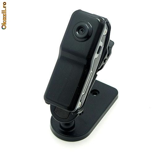 Vand mini camera MD80 pentru spionaj si inregistrari sport foto mare