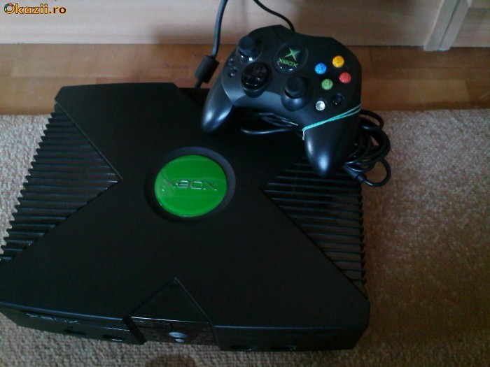 VIND XBOX 1 ,CLASIC, 1MANETA,MEMORIE 10GB,XBOX foto mare