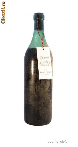 VIN VECHI Cabernet Dealu Mare 1984 foto mare