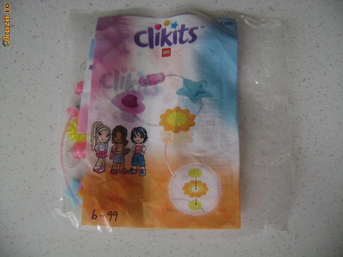 LEGO CLIKITS fetite bratara inel foto mare