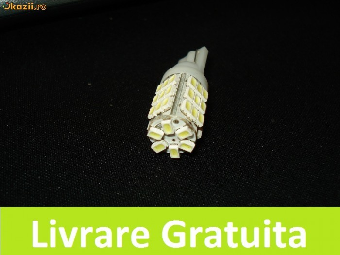 LED Leduri W5W T10  42 SMD 1206 foto mare