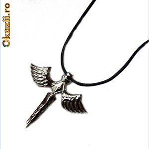 Police  Wings  Necklace , Pandativ , lant , foto mare