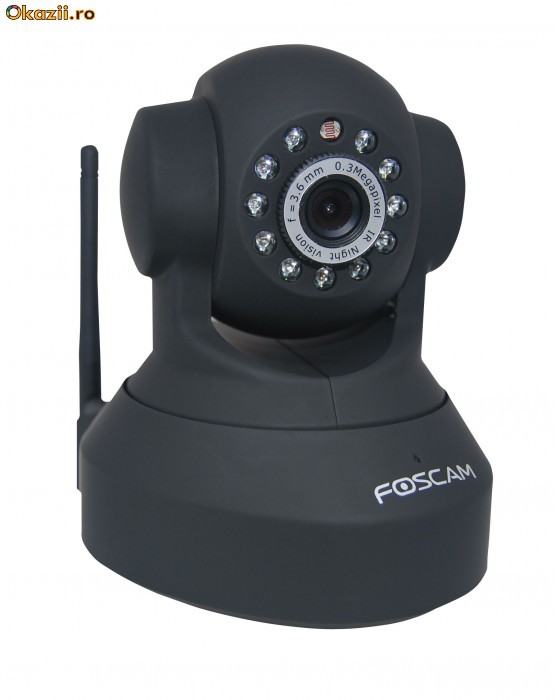 Camera IP Foscam FI8918W supraveghere copil /casa/bona (SUNET) foto mare