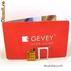 Gevey SIM Ultra Automat legal Upgradabil - Decodare orice iPhone 4 inclusiv 4.3.5 foto mare