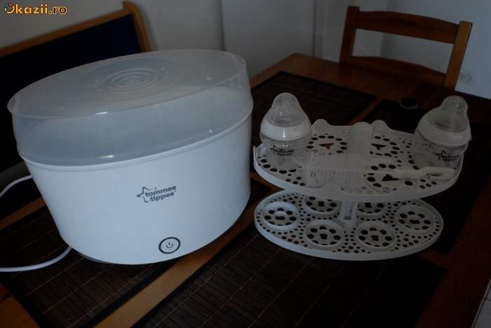 Sterilizator electric cu aburi Tommee Tippee Closer to Nature foto mare
