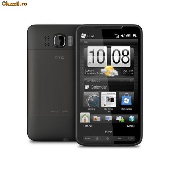 VAND HTC HD2 DUAL SIM CU GPS,8MPX,WINDOWS foto mare